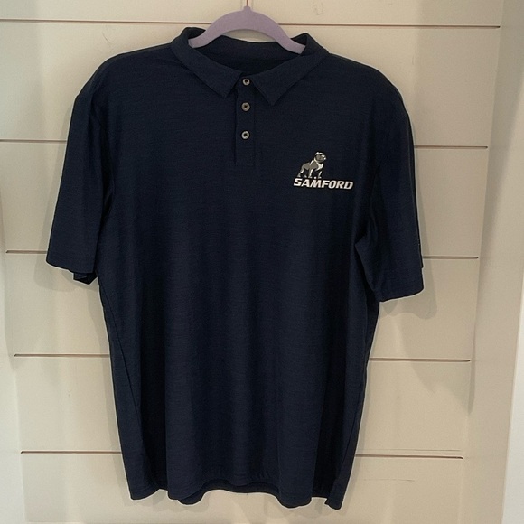 Colosseum Other - Samford Colosseum Dark Blue Polo Shirt NWOT Men’s M